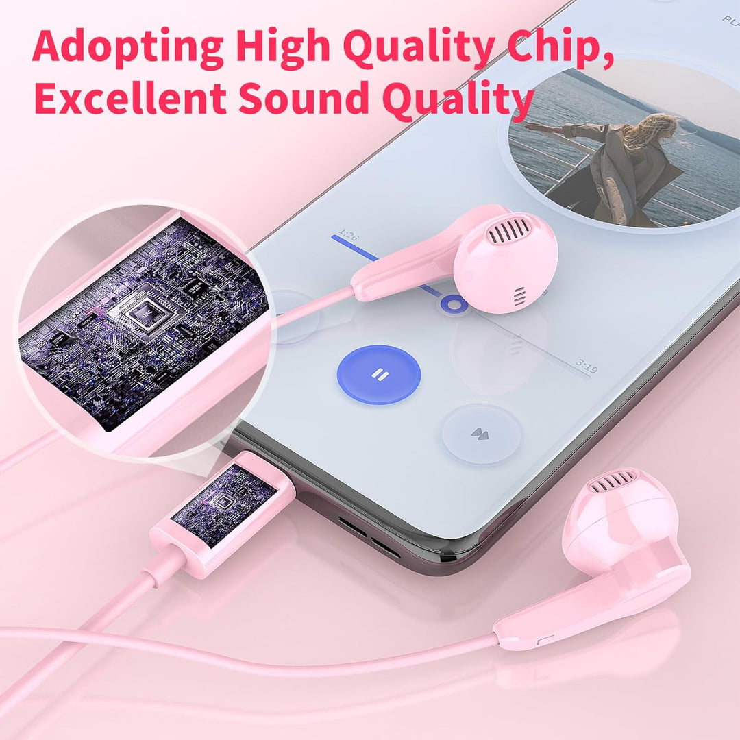 USB C Kopfhörer für Samsung Galaxy A36 A56 A57 A37 A26 A27 5G S25 S26 Ultra | Magnetische USB C Head