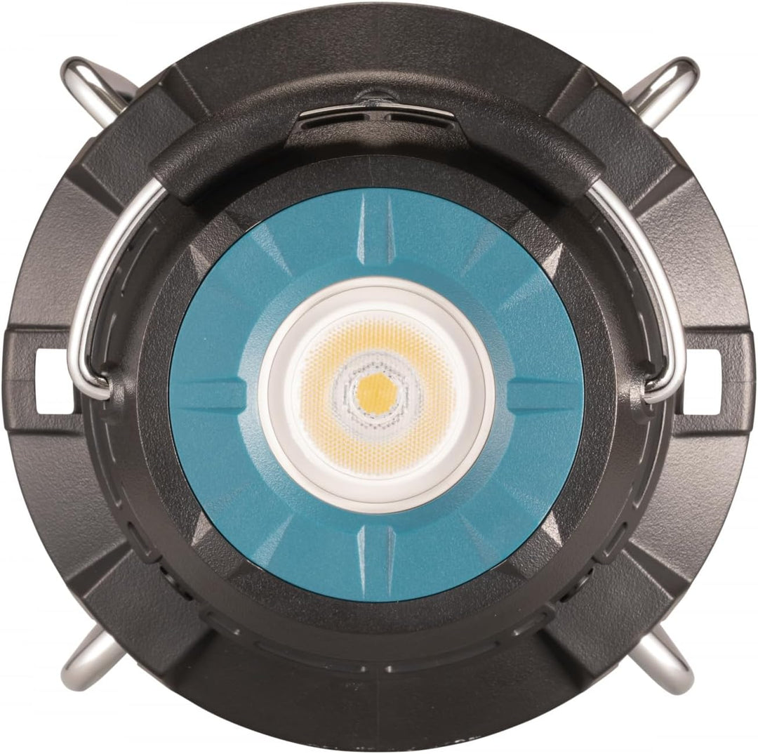 Makita MR009GZ Akku-Radio mit Laterne 40V max. (ohne Akku, ohne Ladegerät), Petrol/Schwarz