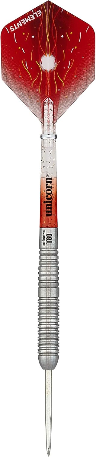 Unicorn Core XL Striker Dartpfeile mit Stahlspitze 22 g rot, 22 g rot