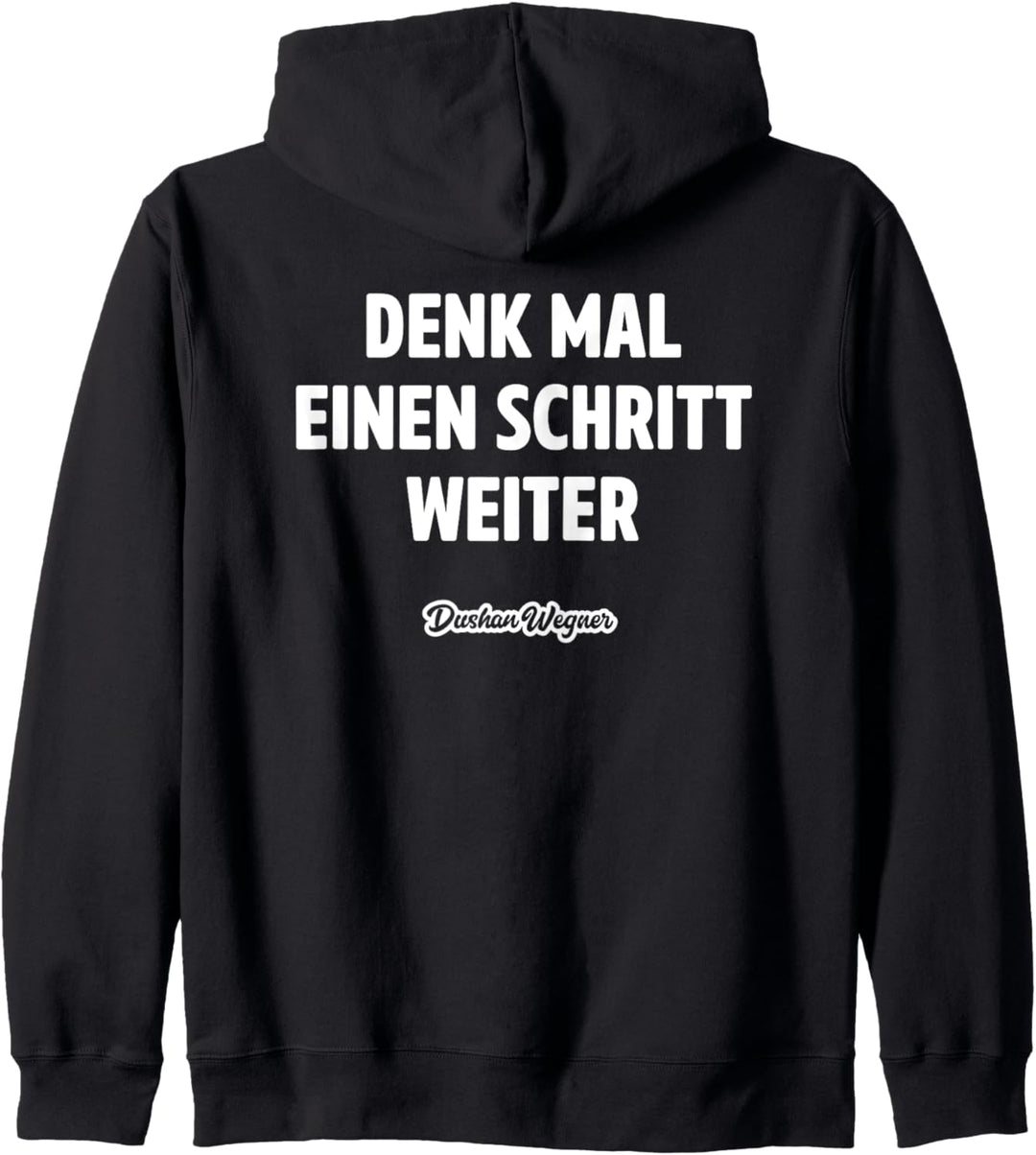 Denk mal einen Schritt weiter Kapuzenjacke