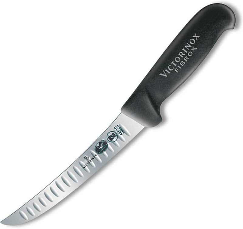 Victorinox Fibrox Ausbeinmesser Kullenschliff, Extra Scharfe Klinge, Rostfreier Stahl, Spülmaschinen