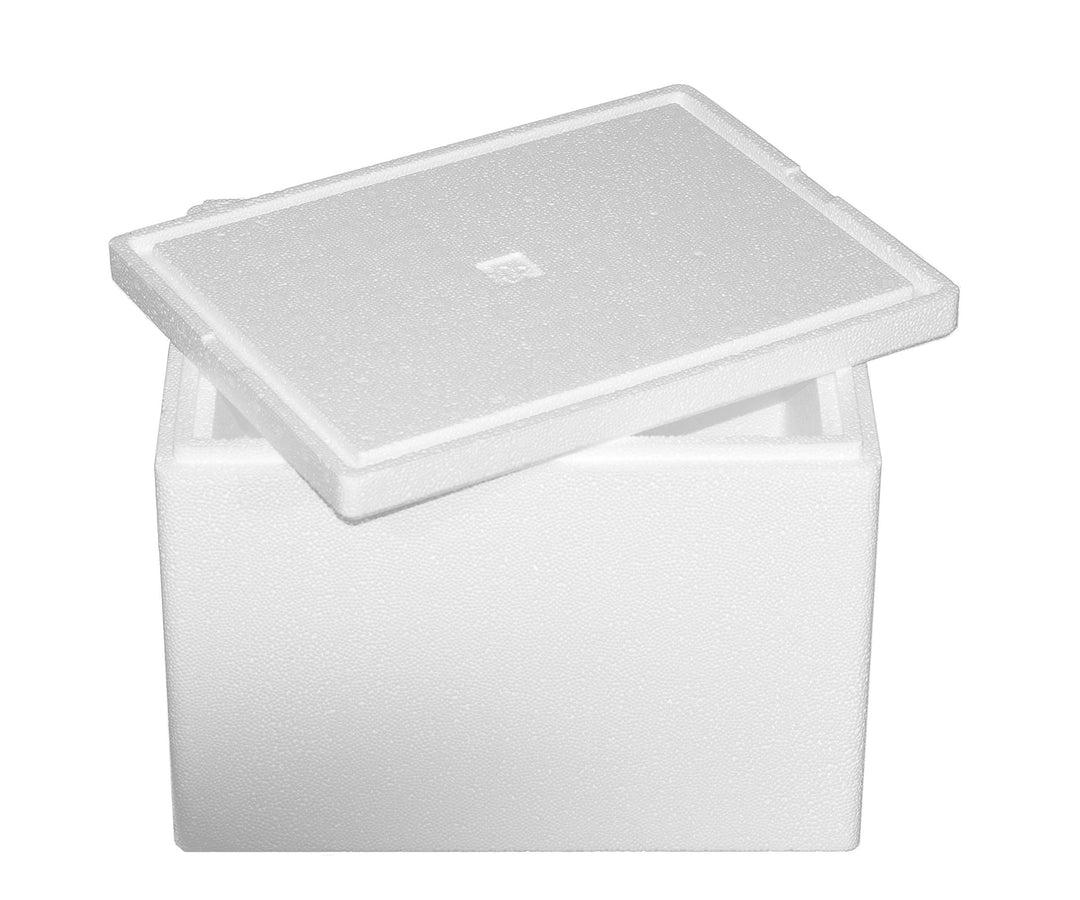Thermobox, Styroporbox / Eisbox für Essen, Getränke & temperaturempfindliche Ware, Isolierbox aus St