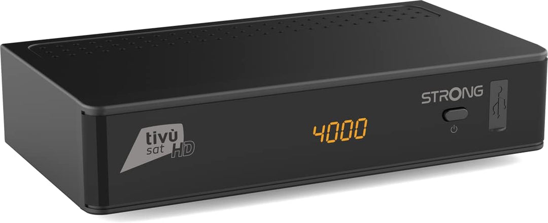 Strong STRONG SRT 7807 DECODER S2 TVSAT NERO Satellite + Tivusat Card, Satellite + Tivusat Card