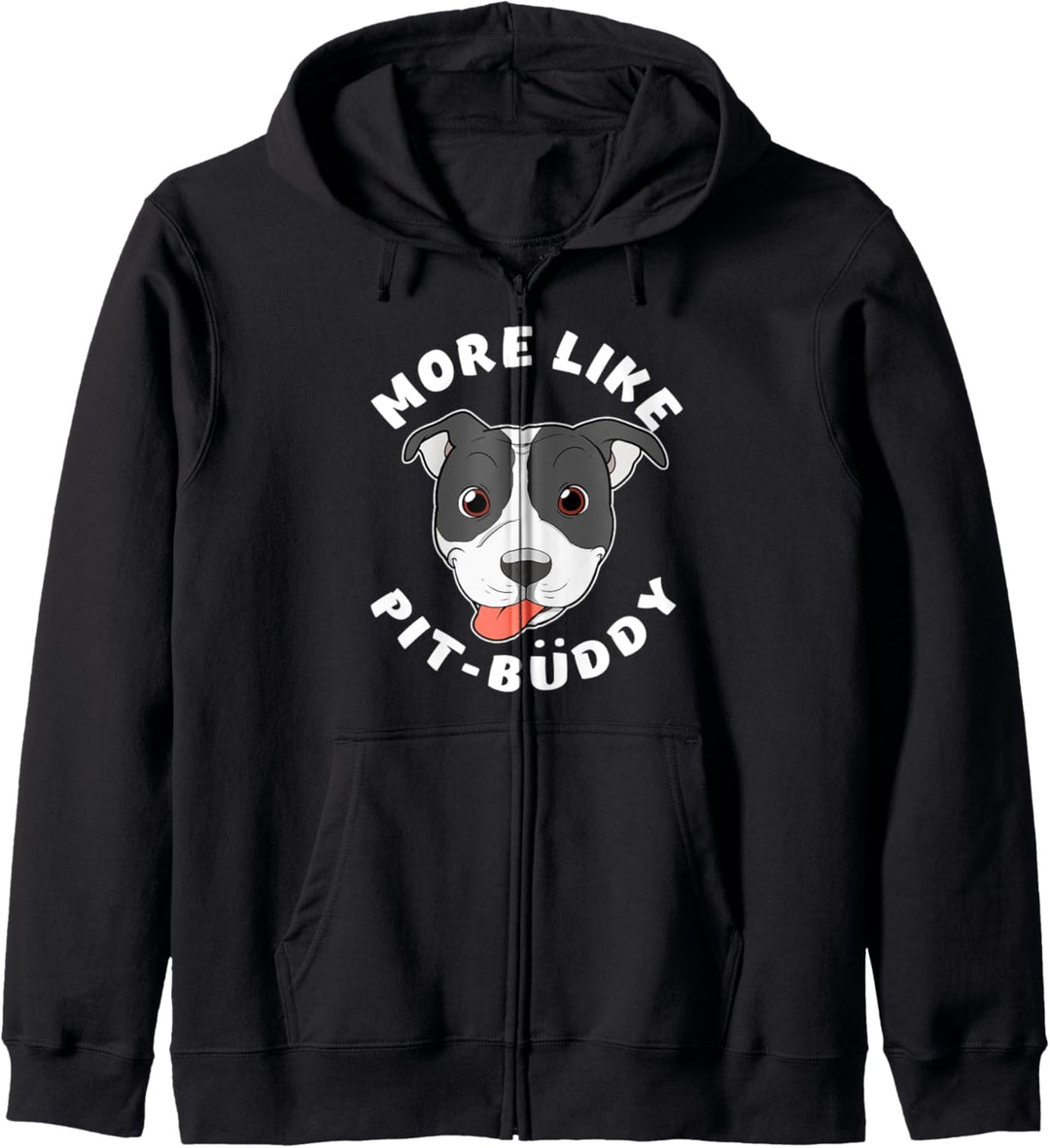 Pitbull Geschenk Pit Bull Terrier Pit Buddy Kapuzenjacke