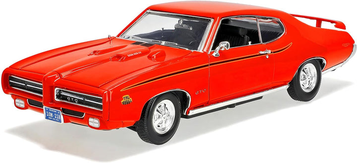 Motormax Pontiac GTO Judge 1969 Coupe Orange Oldtimer 1/18 Modellauto Modell Auto