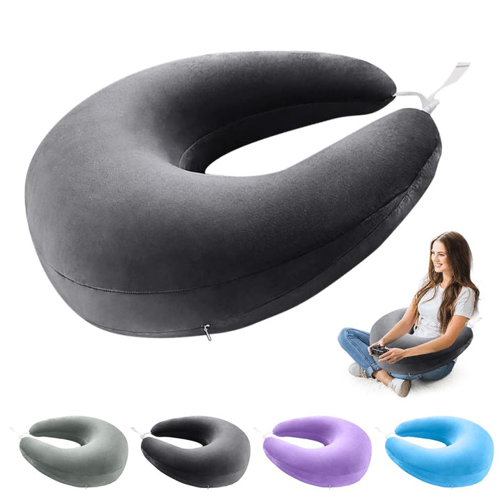 CEWROM Ergonomisches Crealis-Kissen, Schosskissen Lesekissen, Tragbar Häkelkissen Stützkissen, Leich