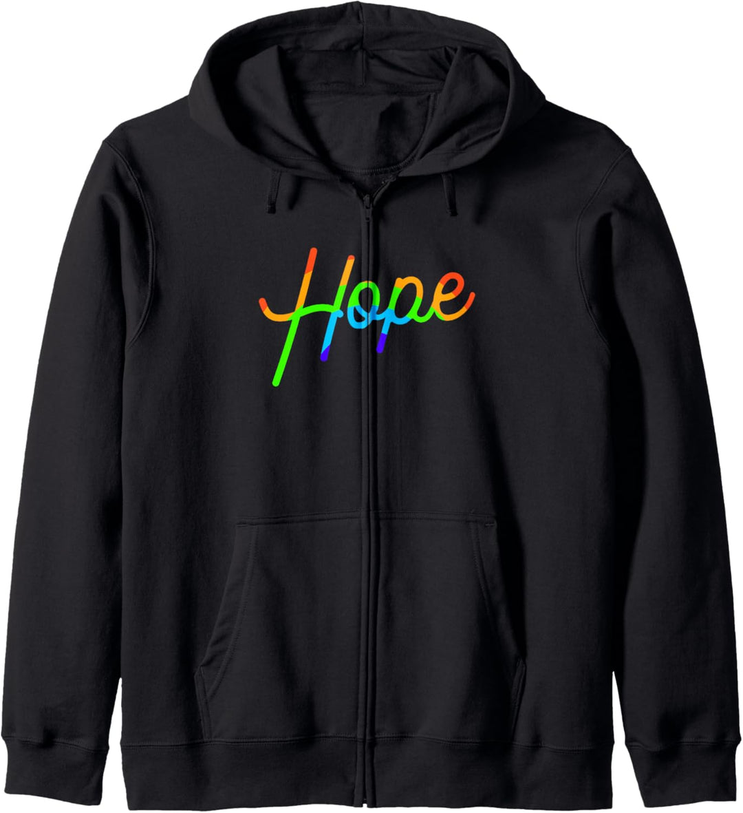 Trendy Pride Rainbow Hope Kapuzenjacke