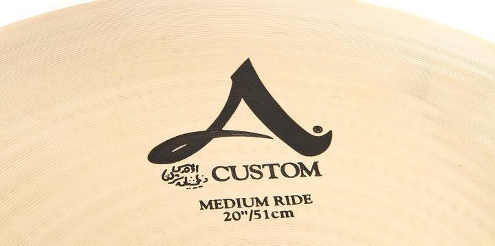 Zildjian A Custom Series Cymbal Box Set - 14" Hi-Hats, 16"/18" Crash, 20" Medium Ride A Custom 4 Pac