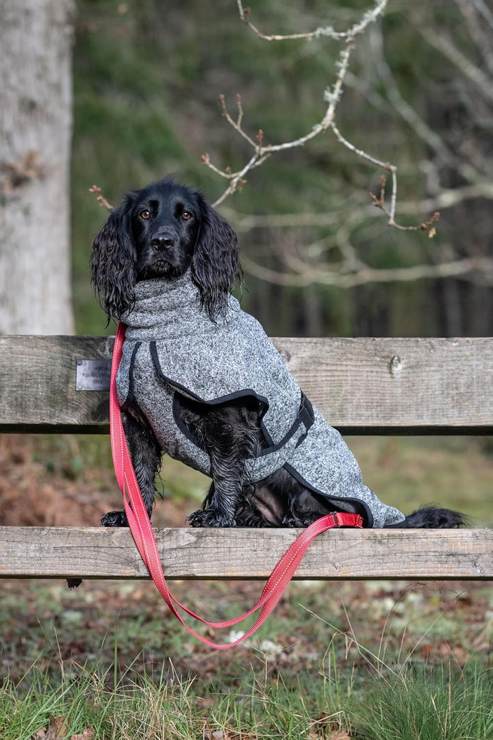 Rukka Pets Comfy Knit Jacke für Hunde Schwarz 25