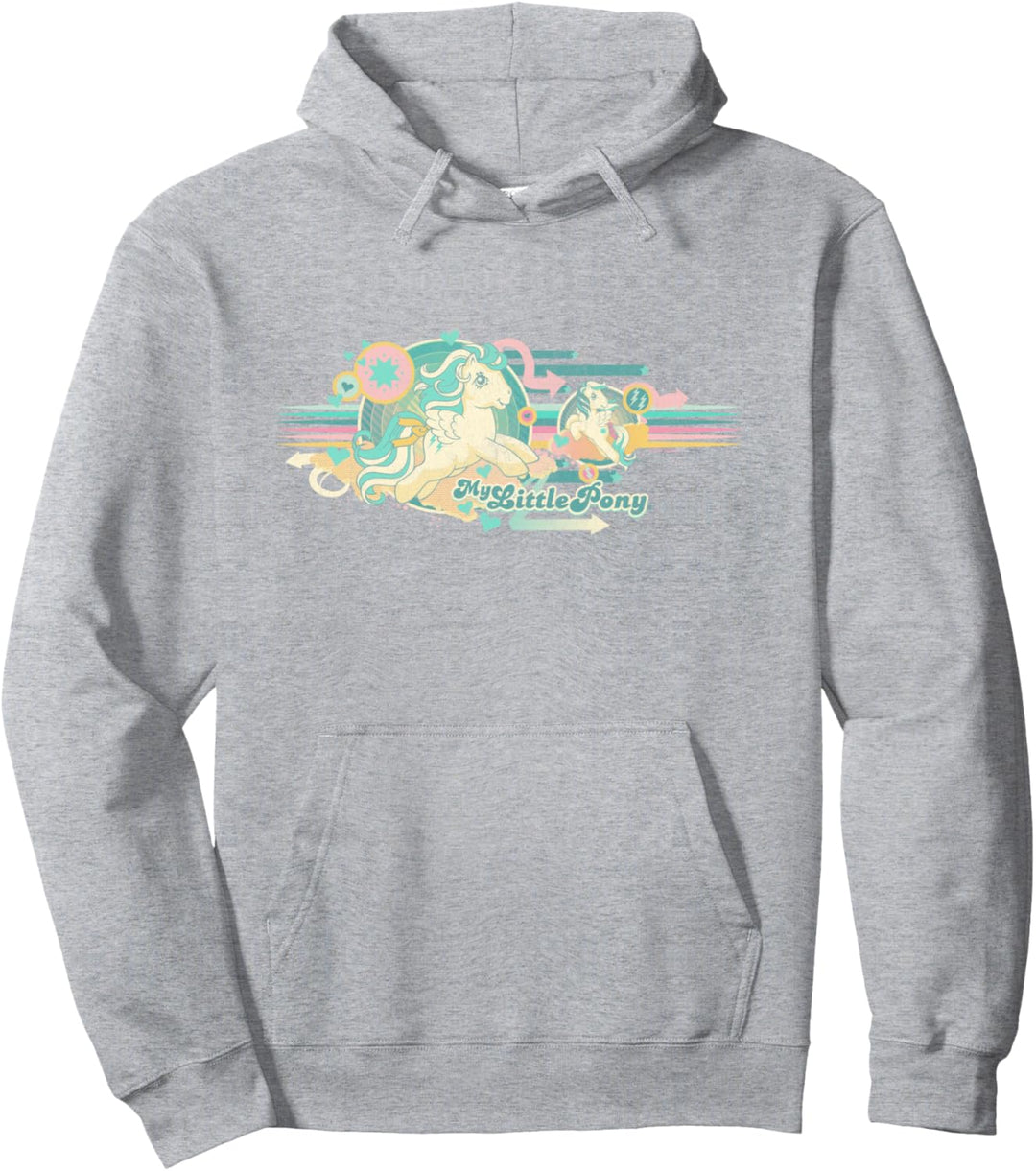 My Little Pony Hearts and Stripes Pullover Hoodie