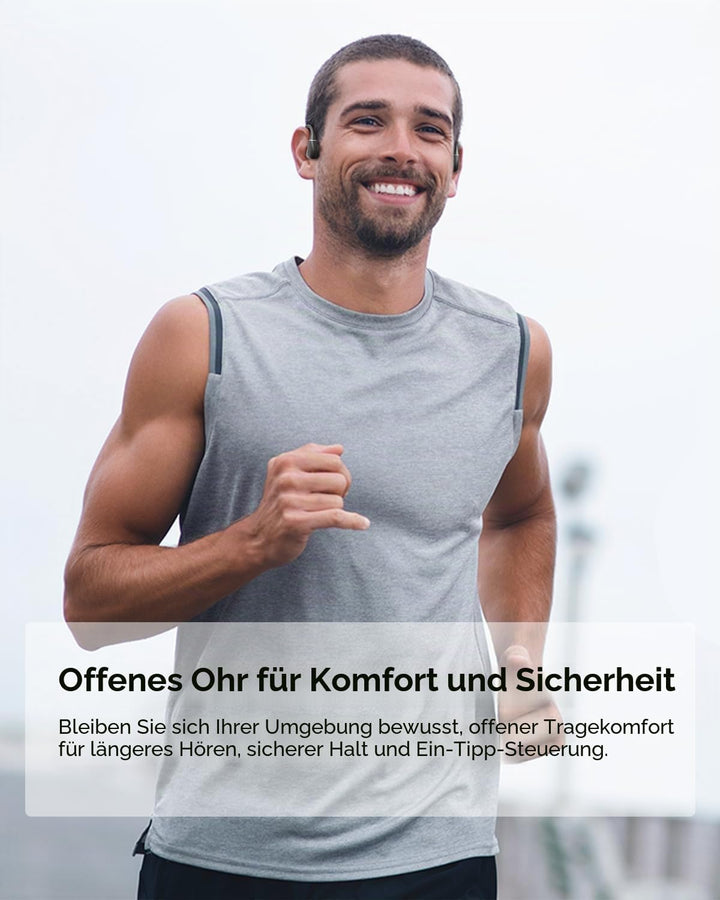 NANK Runner Diver2 Pro Schwimmkopfhörer, IP69 wasserdichte Knochenleitungskopfhörer, Open-Ear-Sport-