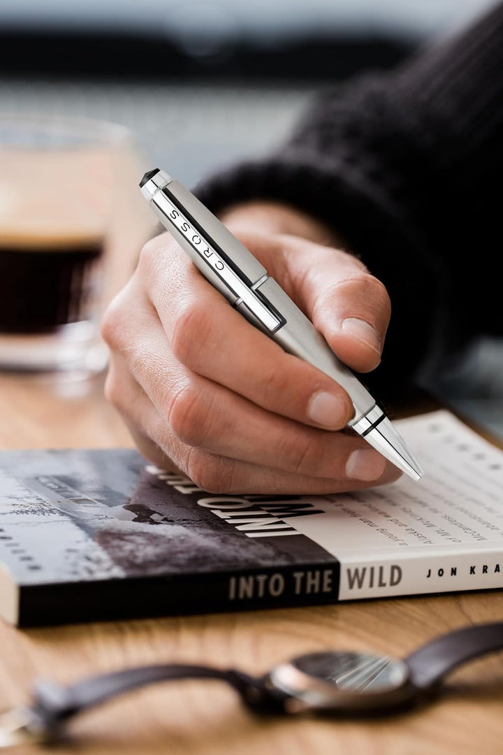 Cross Edge Rollerball (Strichstärke M, Schreibfarbe: schwarz, nachfüllbar, inkl. Premium Geschenkbox