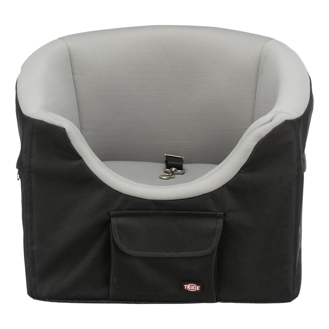 Trixie 13176 Autositz, 45 × 39 × 42 cm, schwarz/grau, Autositz