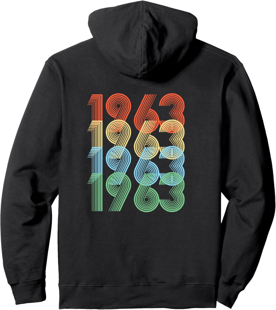 1963 Geburtstagsgeschenk Pullover Hoodie