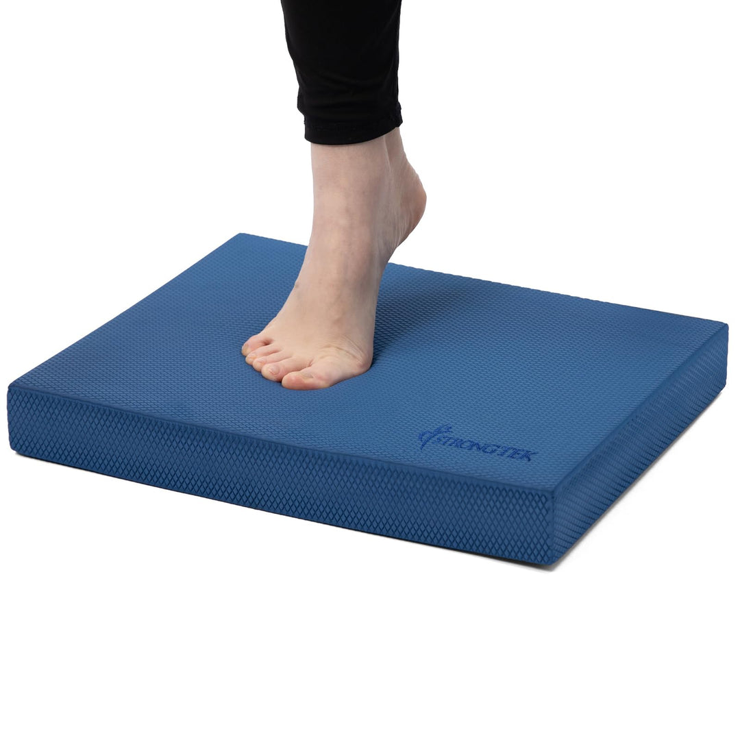 StrongTek Professional Foam Exercise Balance Pad.15.8" x 13" x 2", High Density TPE Schaum Kniepolst