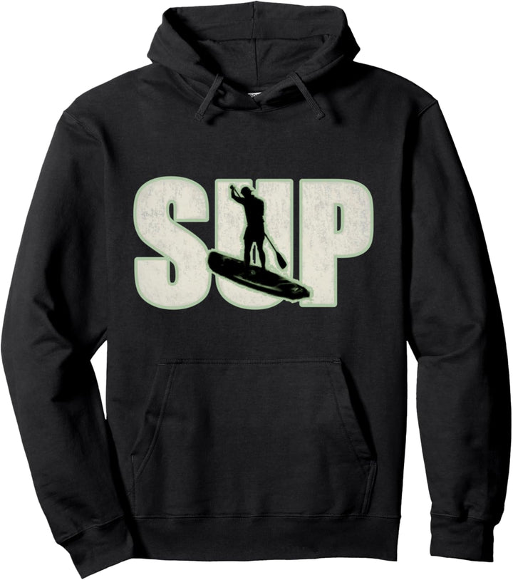 Cooles SUP Stand Up Paddling Paddle Boarding Sport Geschenk Pullover Hoodie