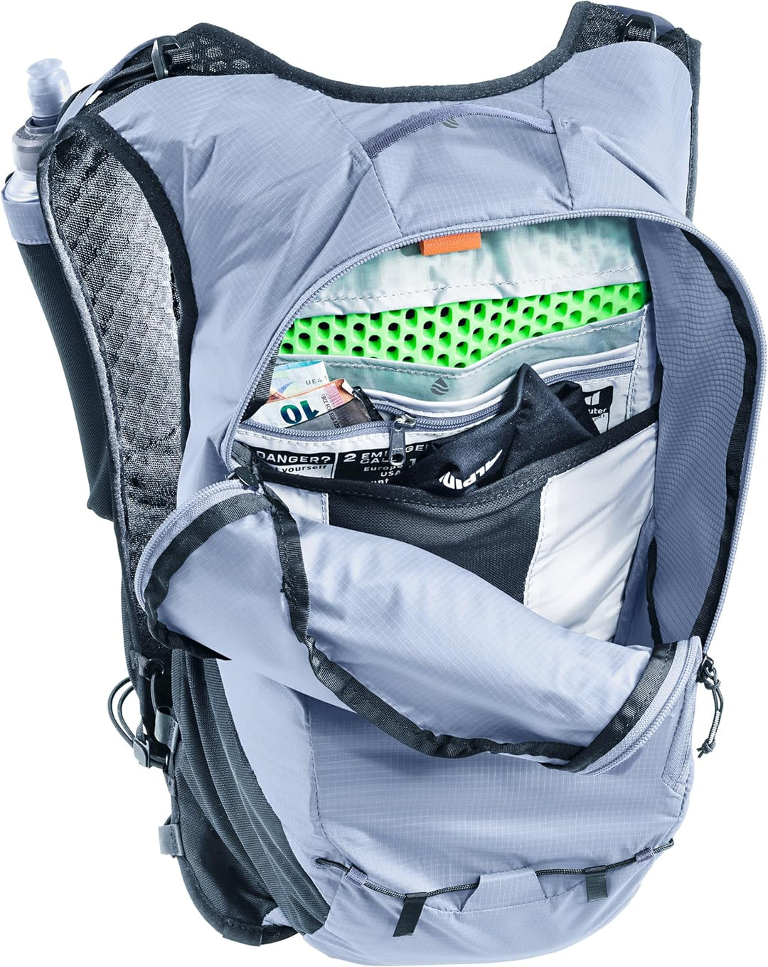 deuter Ascender Trailrunning Rucksack, polar,7 L (H 44 x B 23 x T 12 cm) Polar 7 L (H 44 x B 23 x T