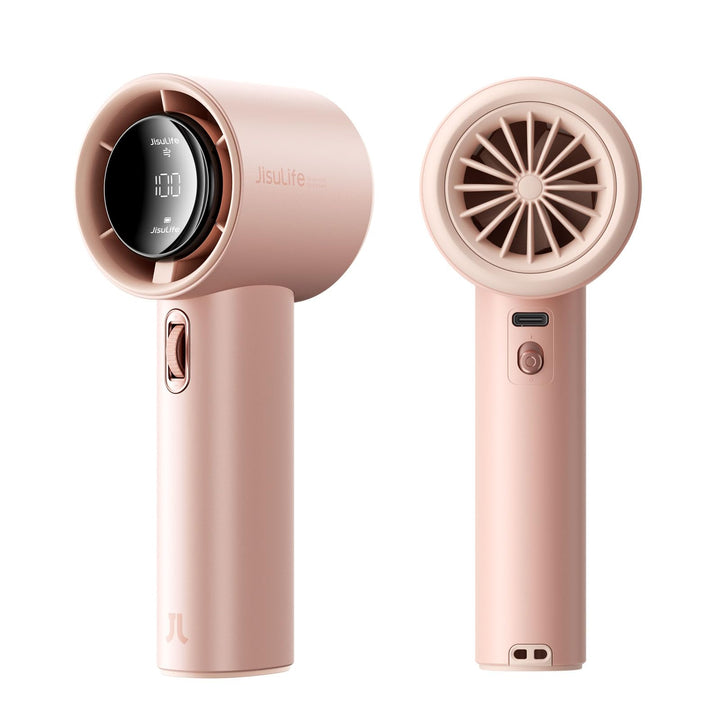 JISULIFE Tragbarer Handventilator,Turbo Mini Ventilator Einstellbare Geschwindigkeit(1-100),Wiederau