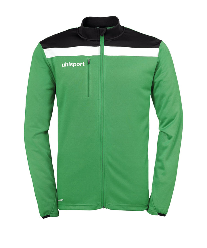uhlsport Herren Offense 23 Jacke Herren Jacke 4XL grün/Schwarz/Weiss, 4XL grün/Schwarz/Weiß