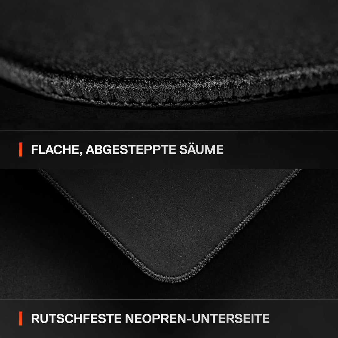Steelseries QcK XL Performance Speed Gaming-Mauspad – Extradichte für sanftes Gleiten – Flache, abge