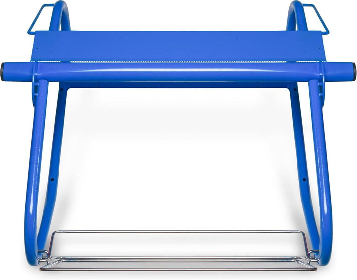 Wandhalter mit Müllsackhalterung für Putztuchrollen | für Industrierolle bis 40 cm Breite | Putzroll