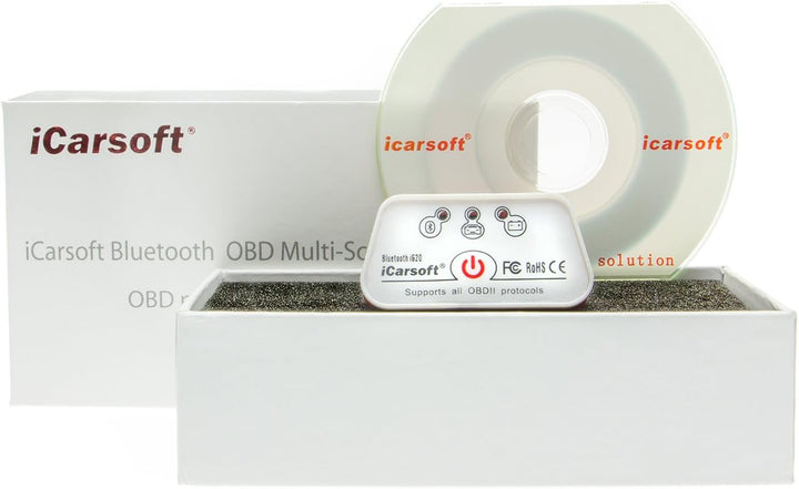 iCarsoft Bluetooth OBD Multi-Scan Tool i620 Selbst-Diagnose Auto KFZ PKW