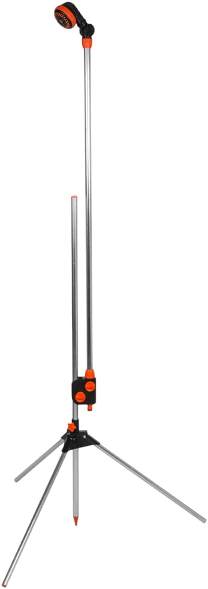 Gartendusche 150-210 cm mit Stativ Black Line