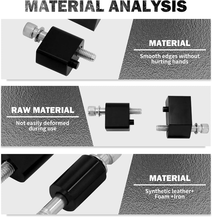 HDBUBALUS 3,8 cm (1 1/4 Zoll) Fahrer-Bodenleisten-Erweiterungssatz, passend für Harley Touring Elect