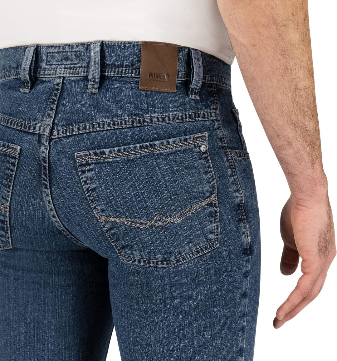 Pioneer Authentic Jeans Herren Jeans Peter | Männer Hose | Comfort Fit | Blue Stonewash 6821 | 75