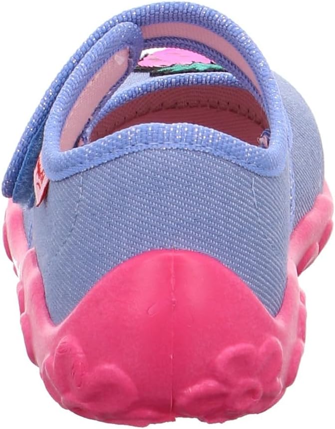 Superfit Mädchen Bonny Hausschuhe 1-800283Hausschuhe 24 EU Blau Pink 8030, 24 EU Blau Pink 8030