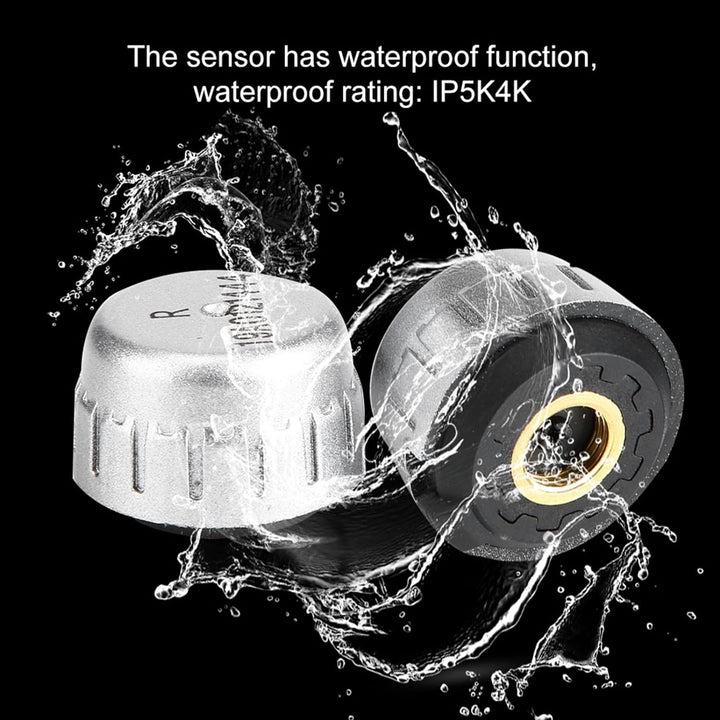 Madezz Motorrad Reifendruck Kontroll System, Motorrad TPMS Reifen Druck überwachungs Sensor Wasserdi