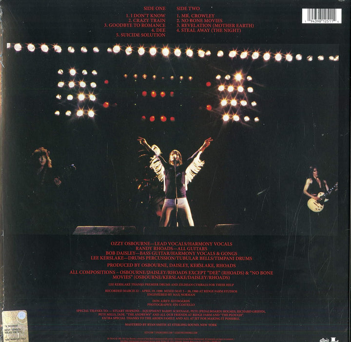 Blizzard of Ozz [Vinyl LP], Vinyl