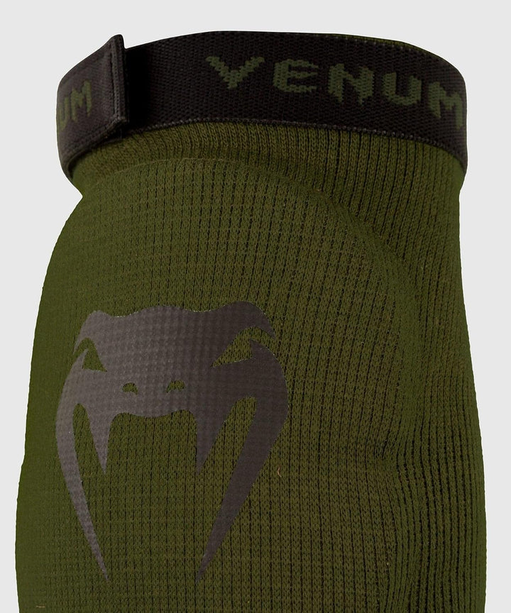 Venum Kontact Elbow Protectors Ellenbogenprotektoren L Khaki/Schwarz, L Khaki/Schwarz