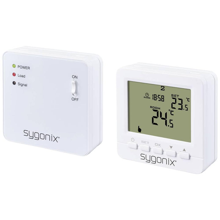 Sygonix SY-5470190 Funk-Raumthermostat Aufputz Wochenprogramm 1 St.