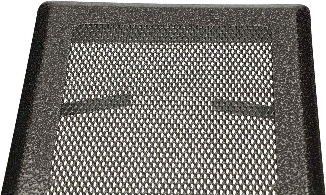 KOTARBAU Luftgitter 16 x 45 cm Silber - Antik Kamingitter Ofengitter Lüftungsgitter Warmluftgitter K