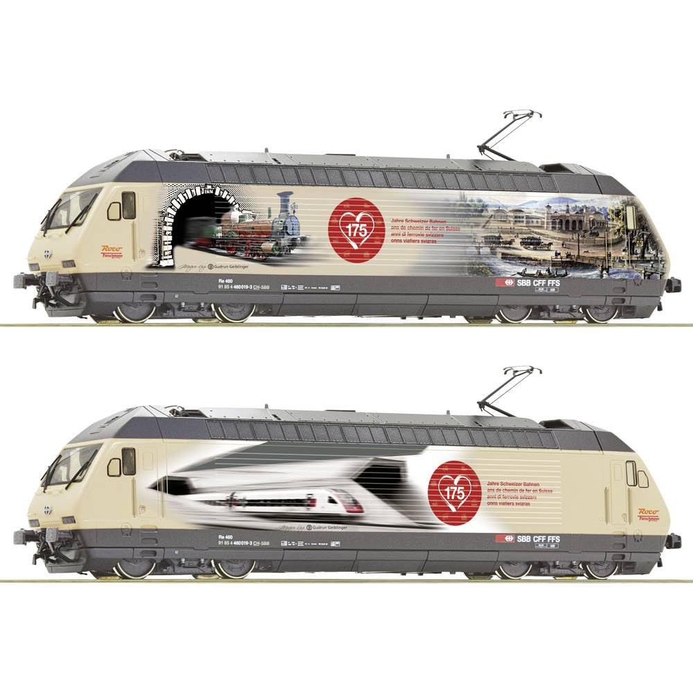 Roco 70678 H0 E-Lok 460 019-3 175 Jahre SBB der SBB