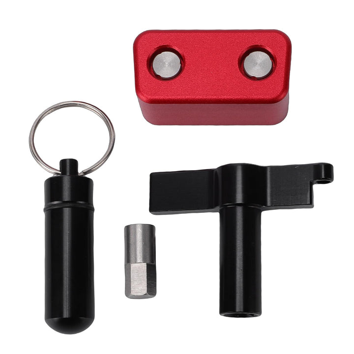 EMUKOEP OBD2-Port-Schloss aus Metall, OBD Diebstahlschutz mit Speziellem Entfernungswerkzeug, Sperre