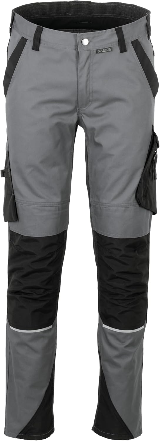 Planam Herren Cargo Norit Herren Bundhose 62 Schiefer/Schwarz, 62 Schiefer/Schwarz