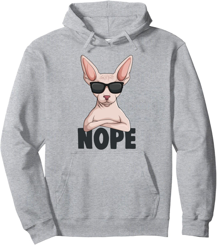 Sphynx Katze Sphinx Nacktkatze Pullover Hoodie