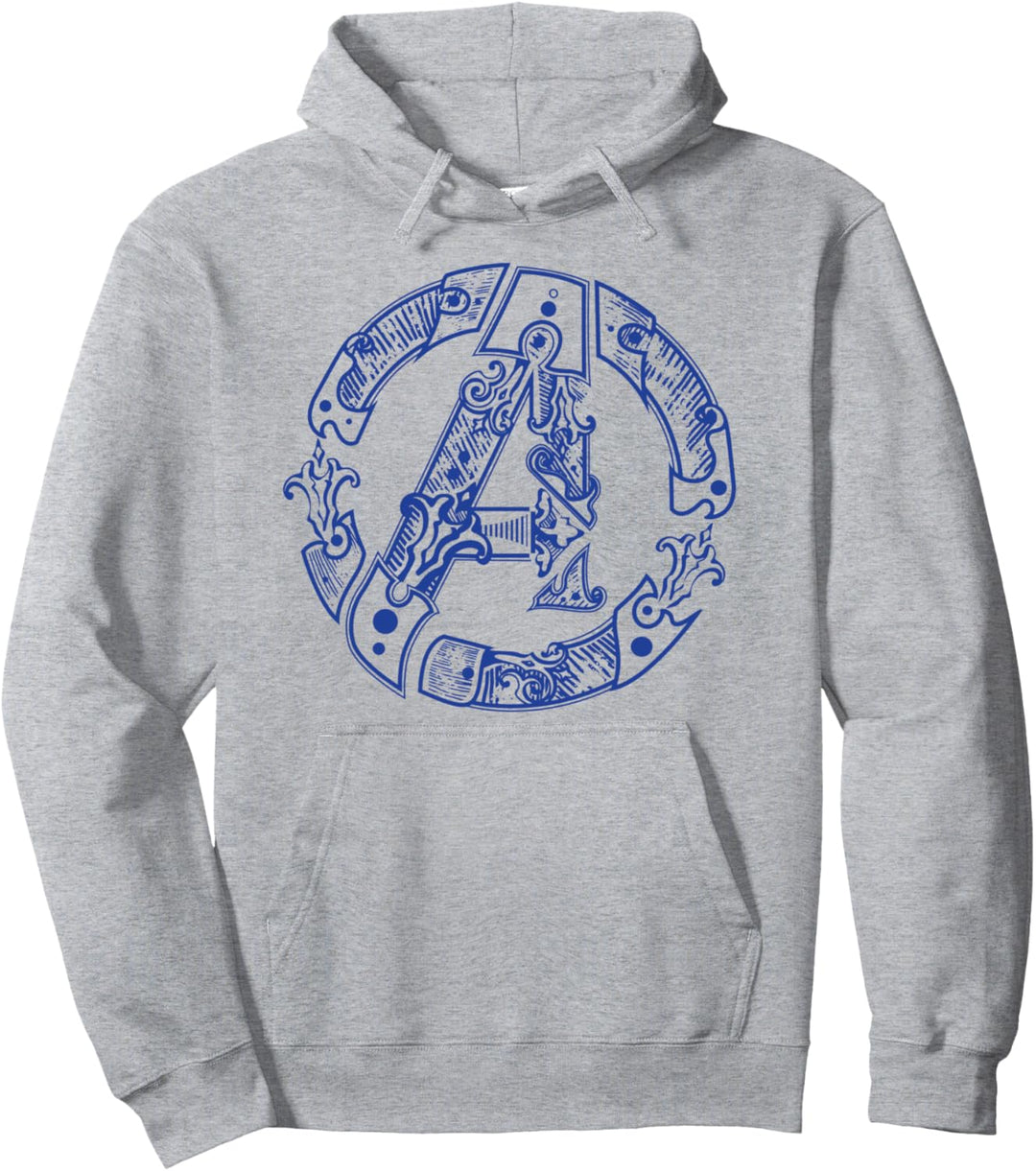 Marvel Avengers Steam Punk Chest Logo Pullover Hoodie