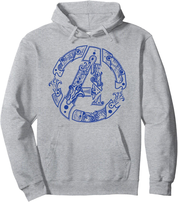 Marvel Avengers Steam Punk Chest Logo Pullover Hoodie