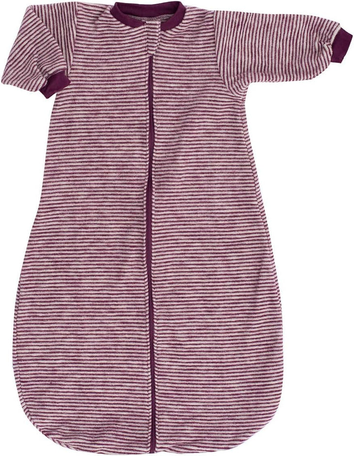 Lilano, Schlafstrampler Schlafsack Mit Arm, 100% Wollfrottee Flausch (kbT), 50-56