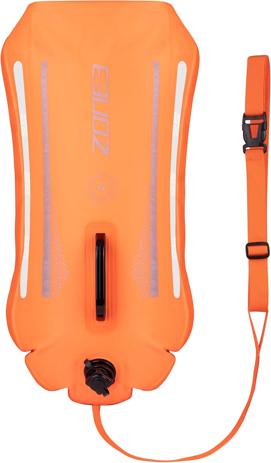 ZONE3 28L recycelte Boje mit wasserdichter Tasche Regulär Orange, Regulär Orange