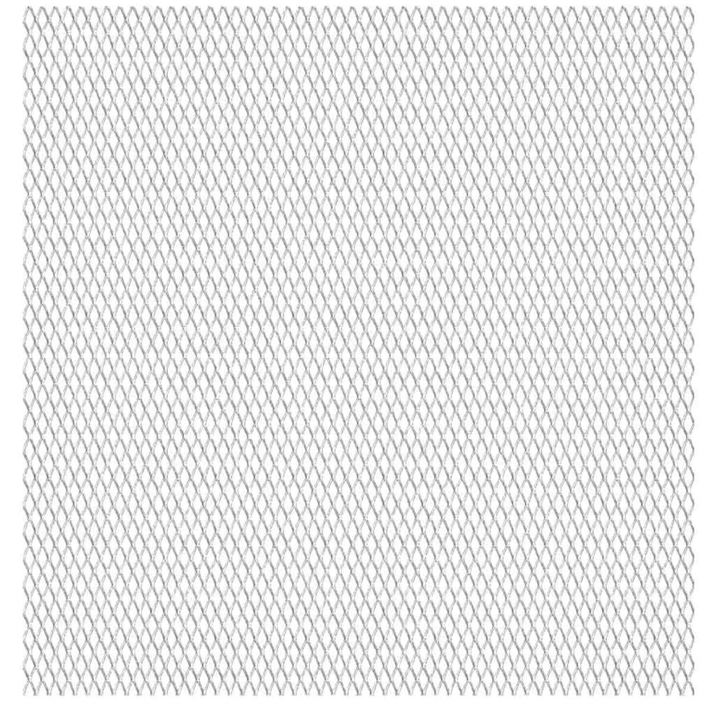 vidaXL Gittermatte Gitterpaneel Streckmetall Edelstahl Gitter 50×50cm 45×20×4mm