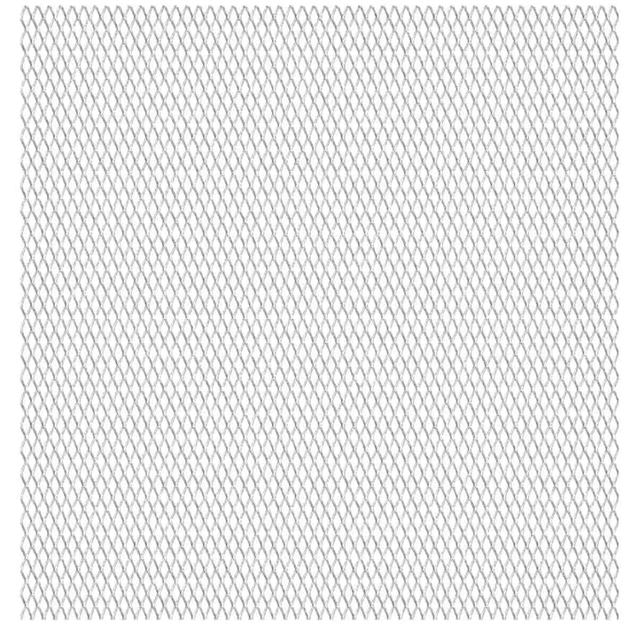vidaXL Gittermatte Gitterpaneel Streckmetall Edelstahl Gitter 50×50cm 45×20×4mm