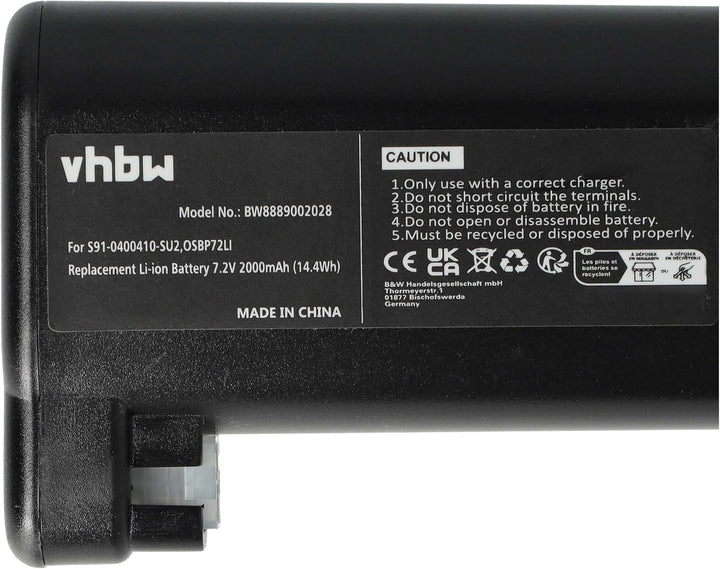 vhbw 2X Akku kompatibel mit AEG 900277268, 900258195, 900277283, 900277479, 900277478, 900277483 Sau
