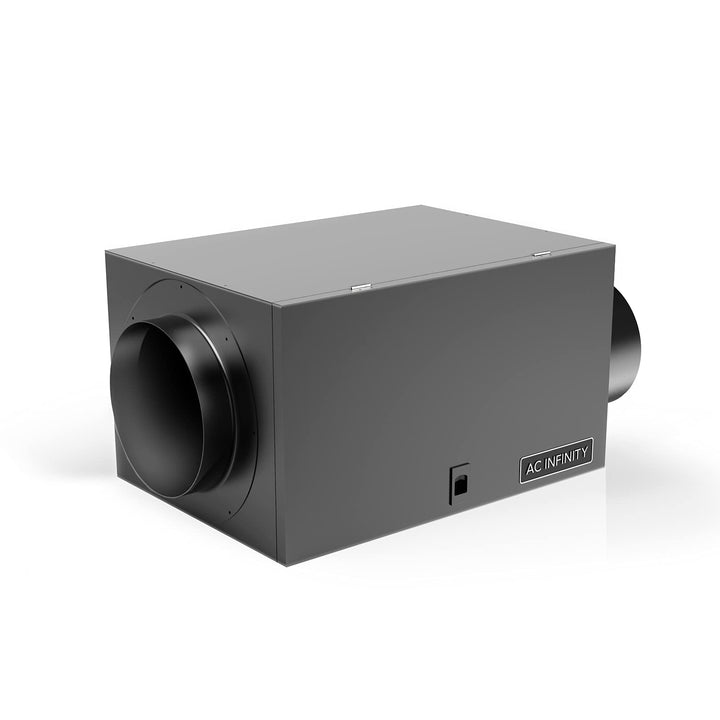 AC Infinity Inline-Filterbox, 200mm, mit hocheffizientem Filter, HVAC-Filter-Set, passend für 200mm