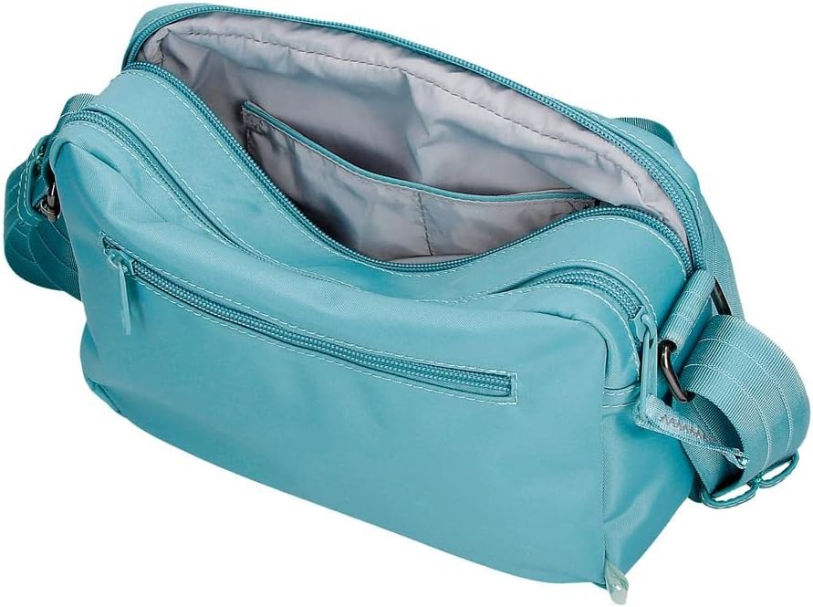Reebok Linden Umhängetasche Blau 21,5x15x5 cm Polyester Bandolera Blau, Bandolera Blau
