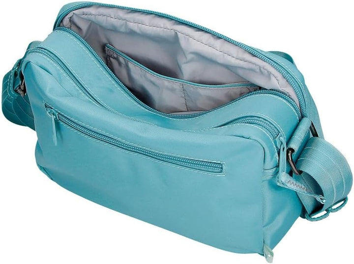 Reebok Linden Umhängetasche Blau 21,5x15x5 cm Polyester Bandolera Blau, Bandolera Blau