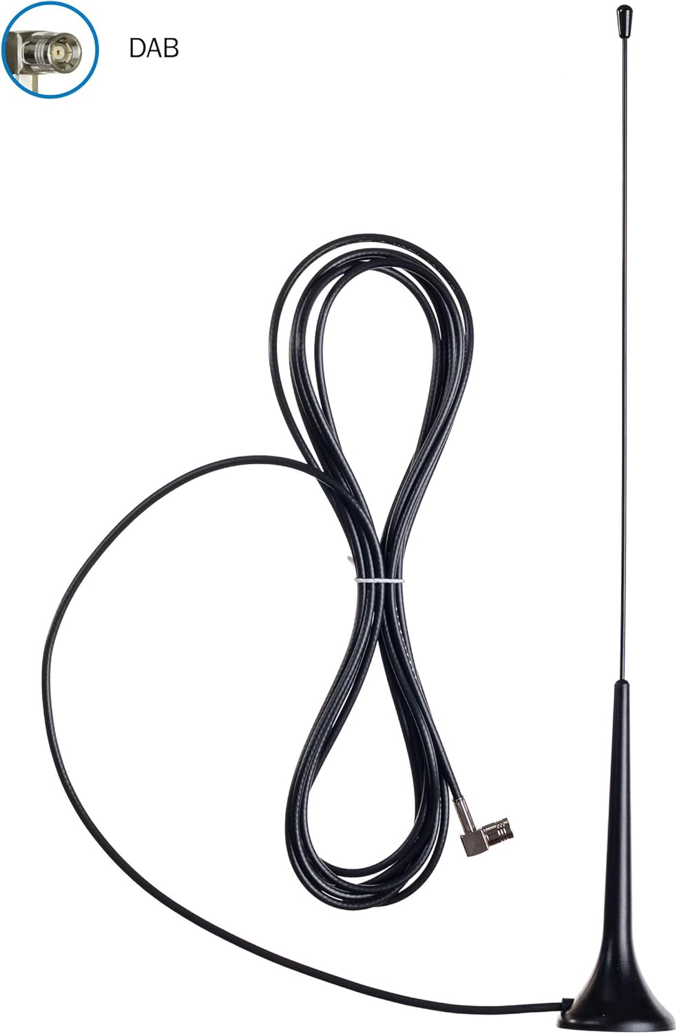 ATTB 4403.80 Magnethaftantenne (DAB+), Antennentechnik Bad Blankenburg, DAB+ Antenne, Magnetfussante